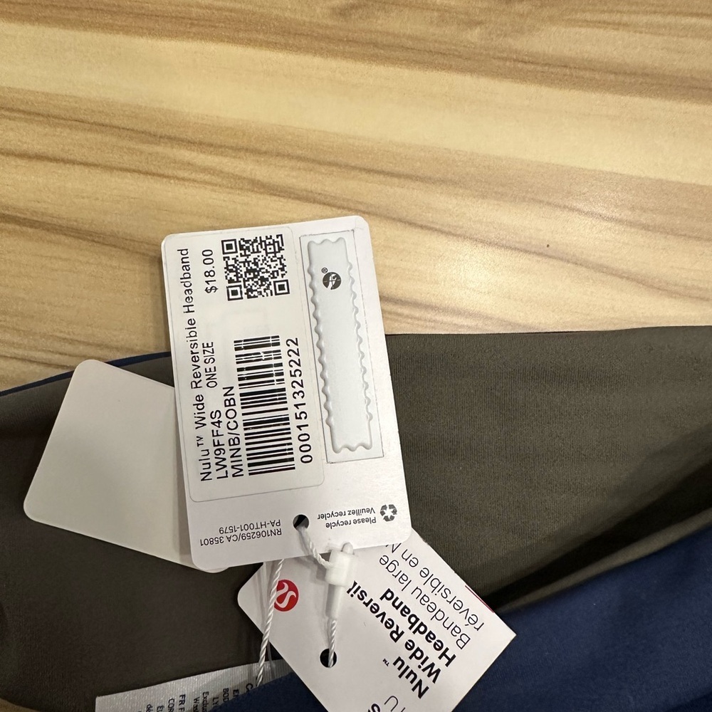 lululemon athletica Navy Blue Hair Wrap - Picture 3 of 3